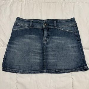 Rouje Classic Blue Mini Skirt